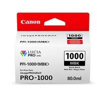 canon pfi 1000mbk matte black original ink cartridge