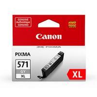 canon cli 571gyxl grey original high capacity ink cartridge