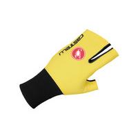 Castelli - Aero Speed Gloves Yellow Fluo/Black L