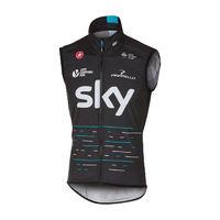 Castelli - Team Sky Pro Light Wind Vest Black X Large