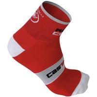 Castelli - Rosso Corsa 6 Socks Red S/M