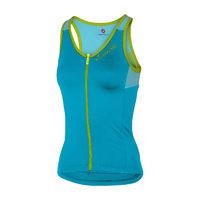 castelli solare womens top caribbeanblueyell xs