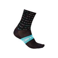 castelli team sky rosso corsa 10 socks black sm