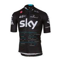 castelli team sky podio short sleeve jersey