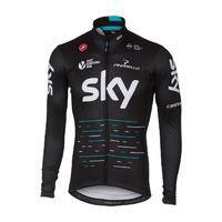 Castelli - Team Sky LS Thermal Jersey Black Large