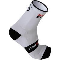 castelli rosso corsa 13 socks white 2xl