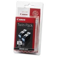 canon bci 3ek black twin pack original cartridge