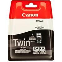 canon pgi 525pgbk black original high capacity ink cartridge twin pack