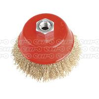 CBC100 Brassed Steel Cup Brush 100mm M14