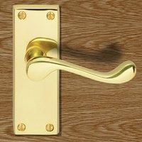 CBS55 Victorian Lever Latch Handles, Contract Range