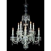 cb12525110 crystal bohemian 10 light crystal chandelier