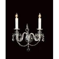 cb2250802wb crystal bohemian 2 lt crystal wall bracket