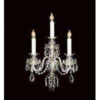 cb2250823wb crystal bohemian 3 lt crystal wall bracket