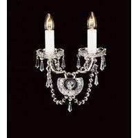 CB225110/2WB Crystal Bohemian 2 Lt Crystal Wall Bracket