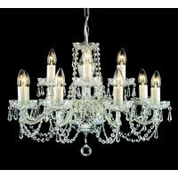 cb12529412 crystal bohemian 12 lt crystal chandelier