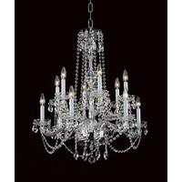 cb30116512ch stella 12 light crystal drop chandelier