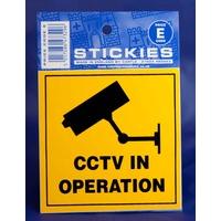 Cctv In Operation Sticker