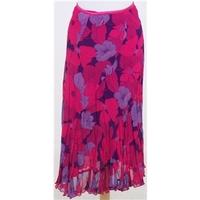 cc size m pink floral skirt