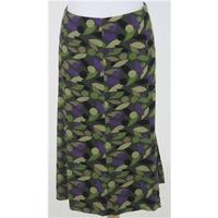 cc size 20 green purple mix cord skirt