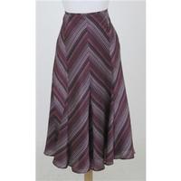 CC size 12 pink & purple mix striped skirt