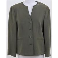 CC Size 12 Green Silk Jacket