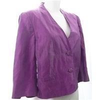 CC petite linen pink/mauve jacket CC petite - Size: M - Pink - Jacket