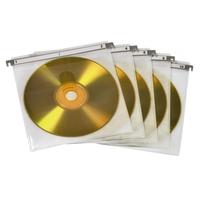 CD/DVD Double Protective Sleeves (pack of 50 - white)