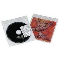 CD/DVD Protective Sleeves 25 (White)