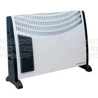 CD2005T Convector Heater 2000W 3 Heat Settings Thermostat Turbo Fan