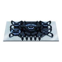 CDA 4Q5SS 70cm Wide Five burner Q Style Gas Hob in Stainless Steel