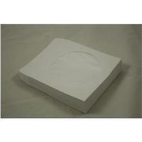 CD/DVD/Blu-ray Disc Envelope Sleeves with Window (White) Pack of 50 Sleeves