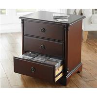 CD Storage Cabinet, Brown