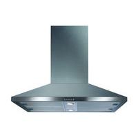 CDA ECHK90SS 90cm Wide Chimney Island extractor In Stainless Steel