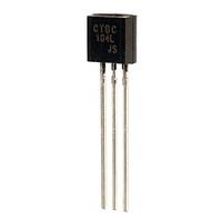 cdil bc184l to92 45v npn gp transistor