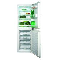 cda fw951 55cm wide integrated combination 5050 frost free fridge free ...