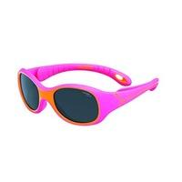 Cebe s Kimo 1 to 3 Yrs Kids Sunglasses (1500 Grey Blue Light Lens Fuchsia Orange Frame)