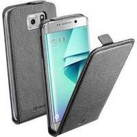 Cellularline Flip cover Kunstleder Klapptasche Compatible with (mobile phones): Samsung Galaxy S7 Edge Black