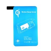 Certificated Ultra-thin Qi Wireless Charging Receiver Inductive Coil for Samsung Galaxy S5 i9600 Blue