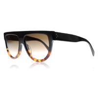 celine shadow sunglasses black tortoise fu55i