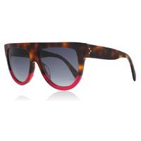 Celine CL41026/S Sunglasses Havana / Fuchsia 23A 58mm