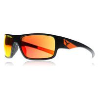 Cebe Whisper Sunglasses Matte Black Orange