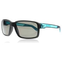 Cebe DUDE Sunglasses Matte Black and Crystal Blue