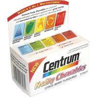 centrum fruity chewables 30