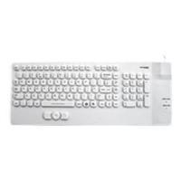 ceratech accumed compact nanoarmour sealed keyboard with mousepad whit ...