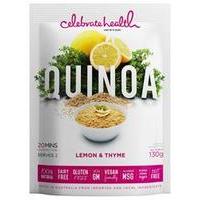 celebrate health lemon thyme quinoa 130g