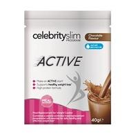 celebrity slim active chocolate shake 40g single sachet fast delicious ...