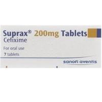 Cefixime (Suprax) 200mg Tablets