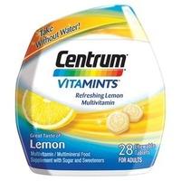 centrum vitamin lemon chewable tablets 28s