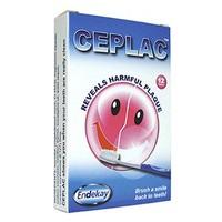 ceplac dental disclosing tablets 12 tablets