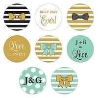 Celebration Small Round Sticker Assortment Set